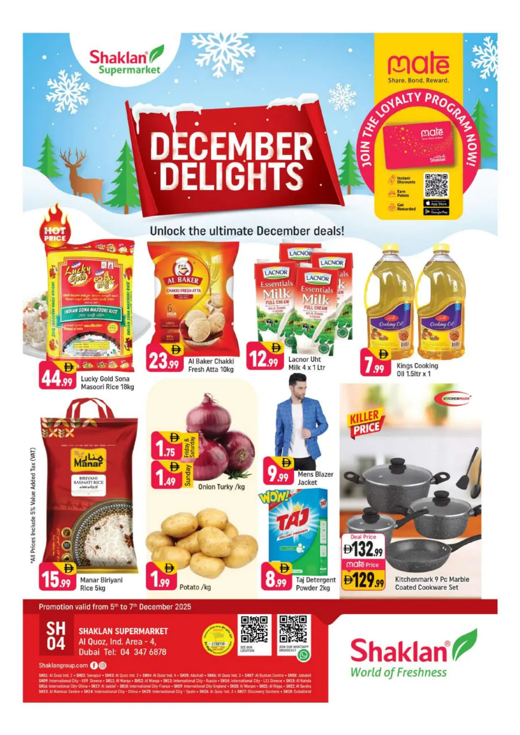 UAE - Dubai Shaklan  offers in D4D Online. Al Quoz - Ind area - 4, Dubai. . Till 7th December