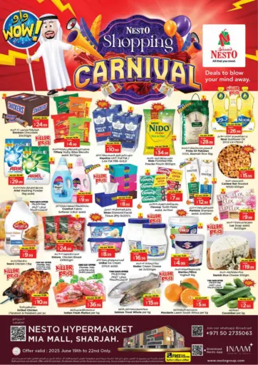 Nesto Hypermarket - Mia Mall, Sharjah in UAE Offers - United Arab Emirates Mia Mall, Sharjah
