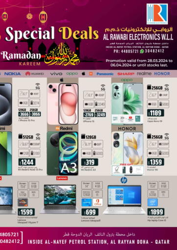 Qatar - Al Rayyan Al Rawabi Electronics offers in D4D Online. Ramadan Kareem. . Till 6th April
