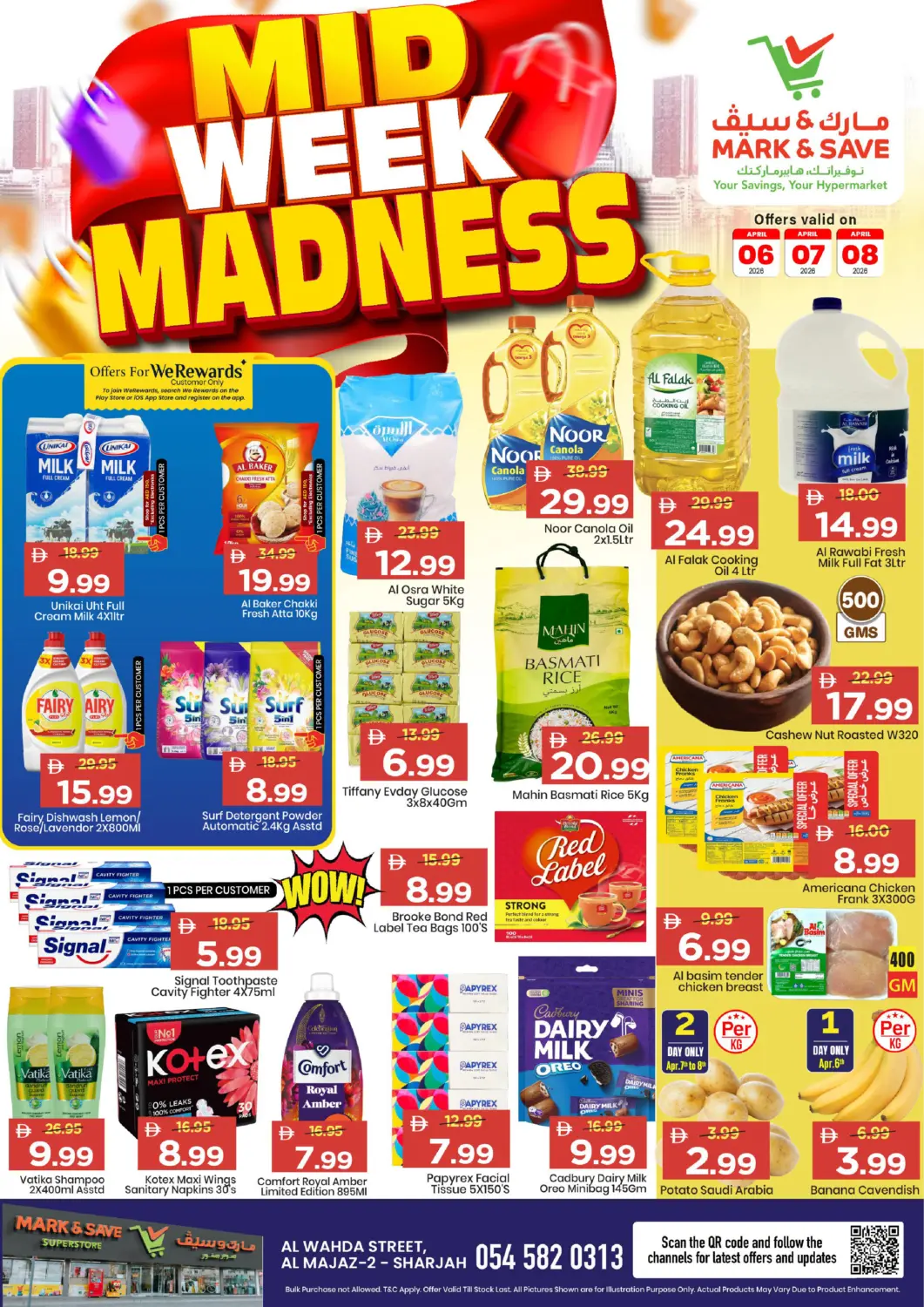 UAE - Sharjah / Ajman Mark & Save offers in D4D Online. Al Wahda St, Al Majaz-2, Sharjah. . Till 8th April