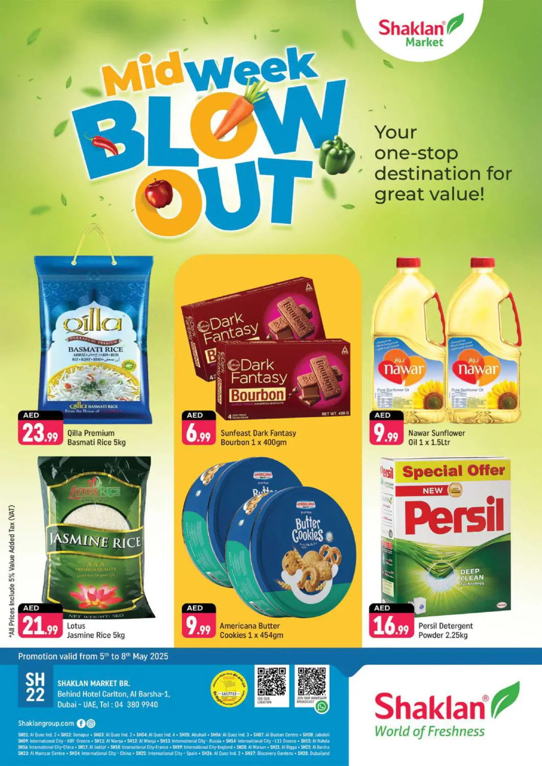 UAE - Dubai Shaklan  offers in D4D Online. Al Barsha 1, Dubai. . Till 8th May