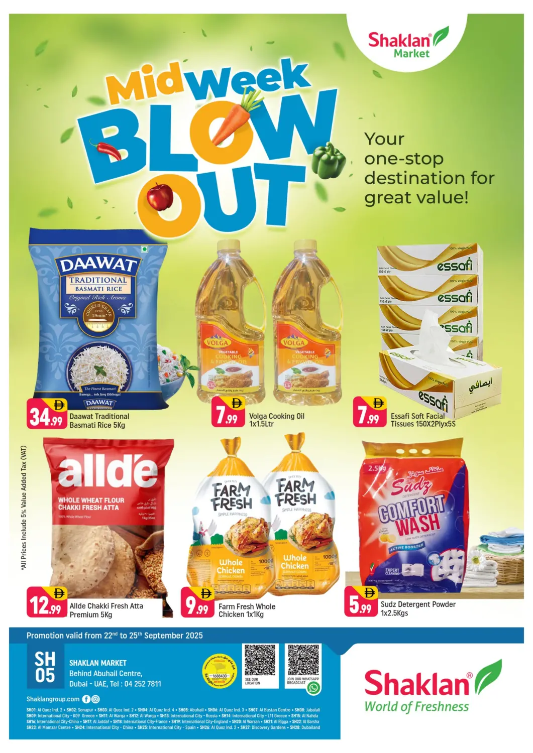 UAE - Dubai Shaklan  offers in D4D Online. Behind Abuhail Centre, - Dubai. . Till 25th September