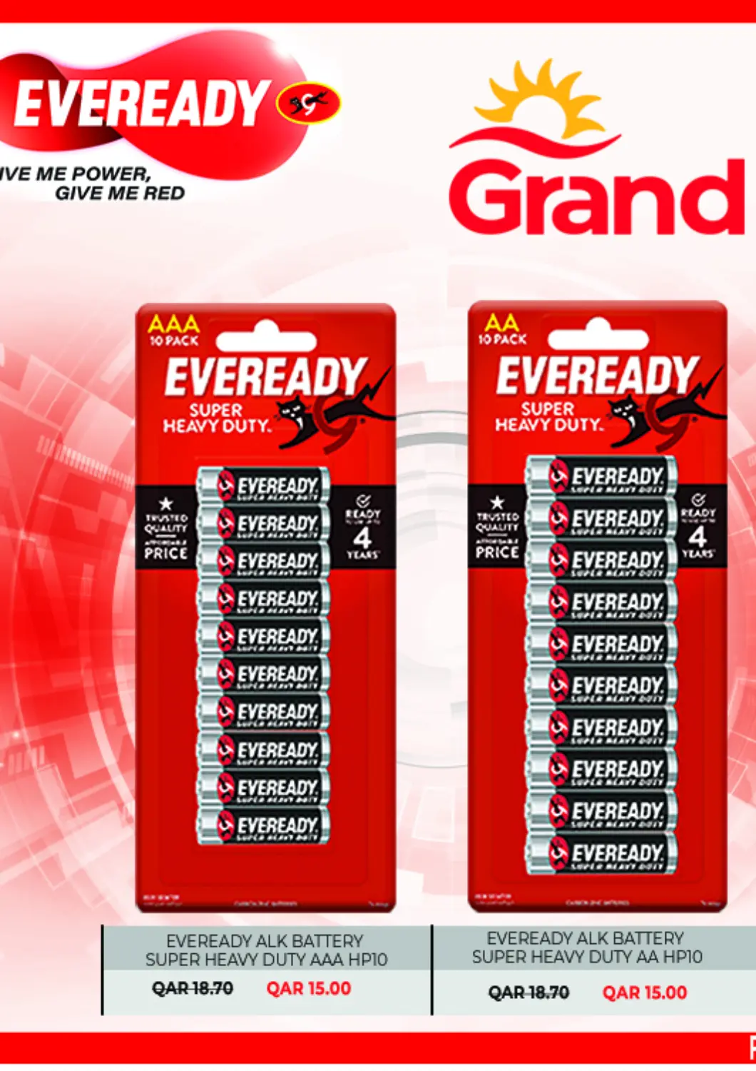 Qatar - Al Wakra Grand Hypermarket offers in D4D Online. Buy Now. . Till 6th February