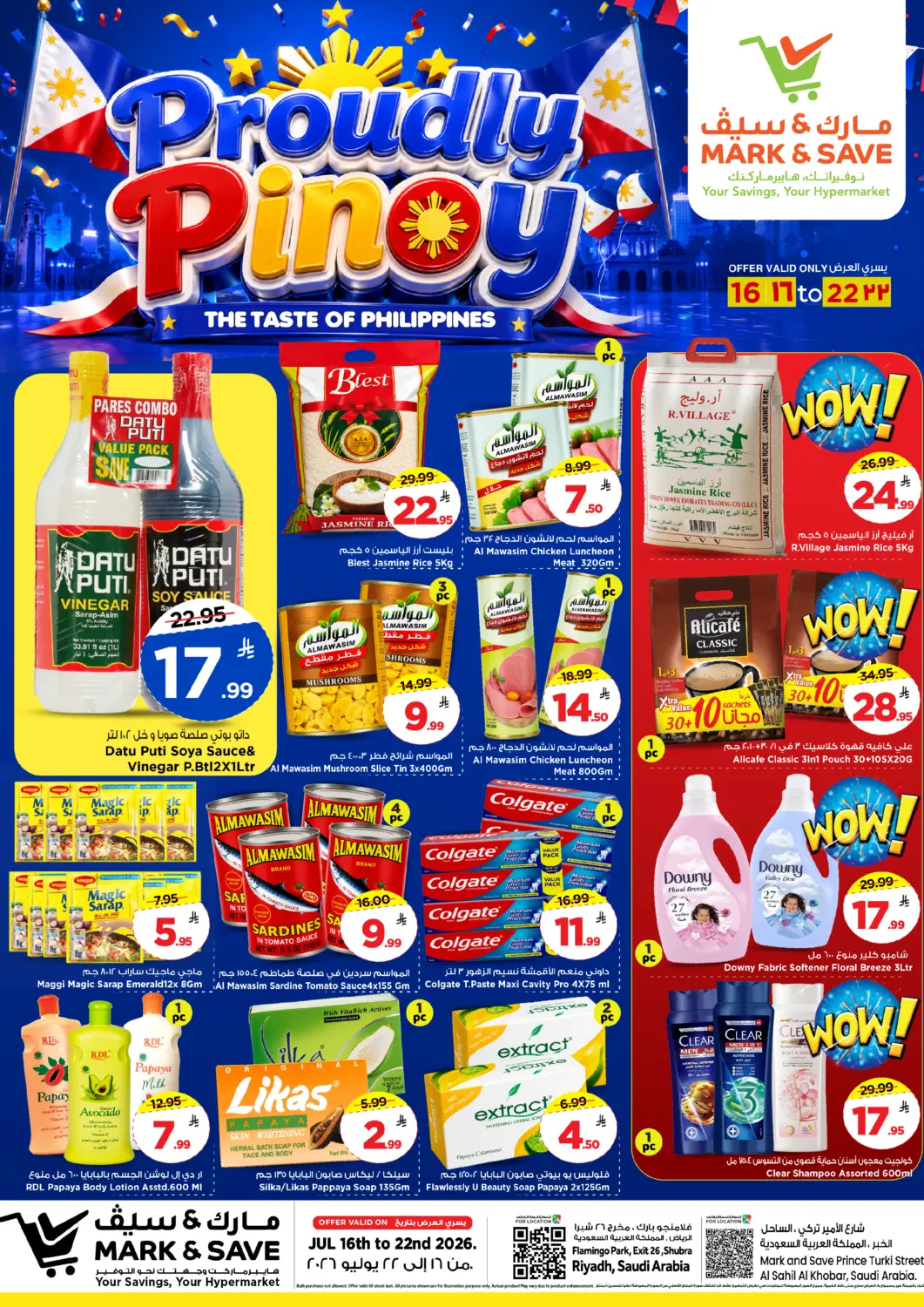 KSA, Saudi Arabia, Saudi - Riyadh Mark & Save offers in D4D Online. Proudly Pinoy. . Till 22nd July