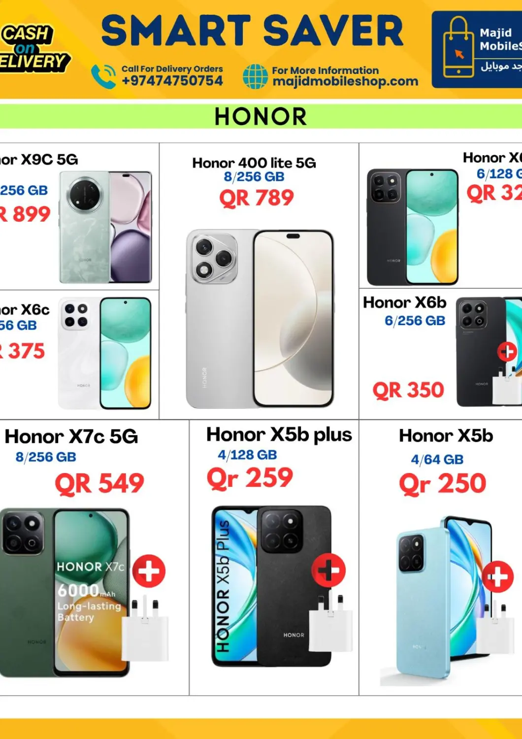 Qatar - Al Shamal Majid Mobile Shop offers in D4D Online. Smart Saver. . Till 8th October