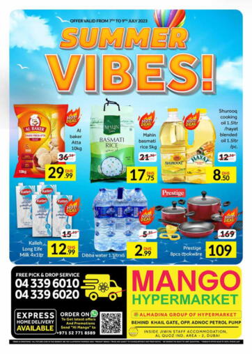 UAE - Dubai Mango Hypermarket LLC offers in D4D Online. Al Qouz Industrial Area 2-Dubai. . Till 09th July
