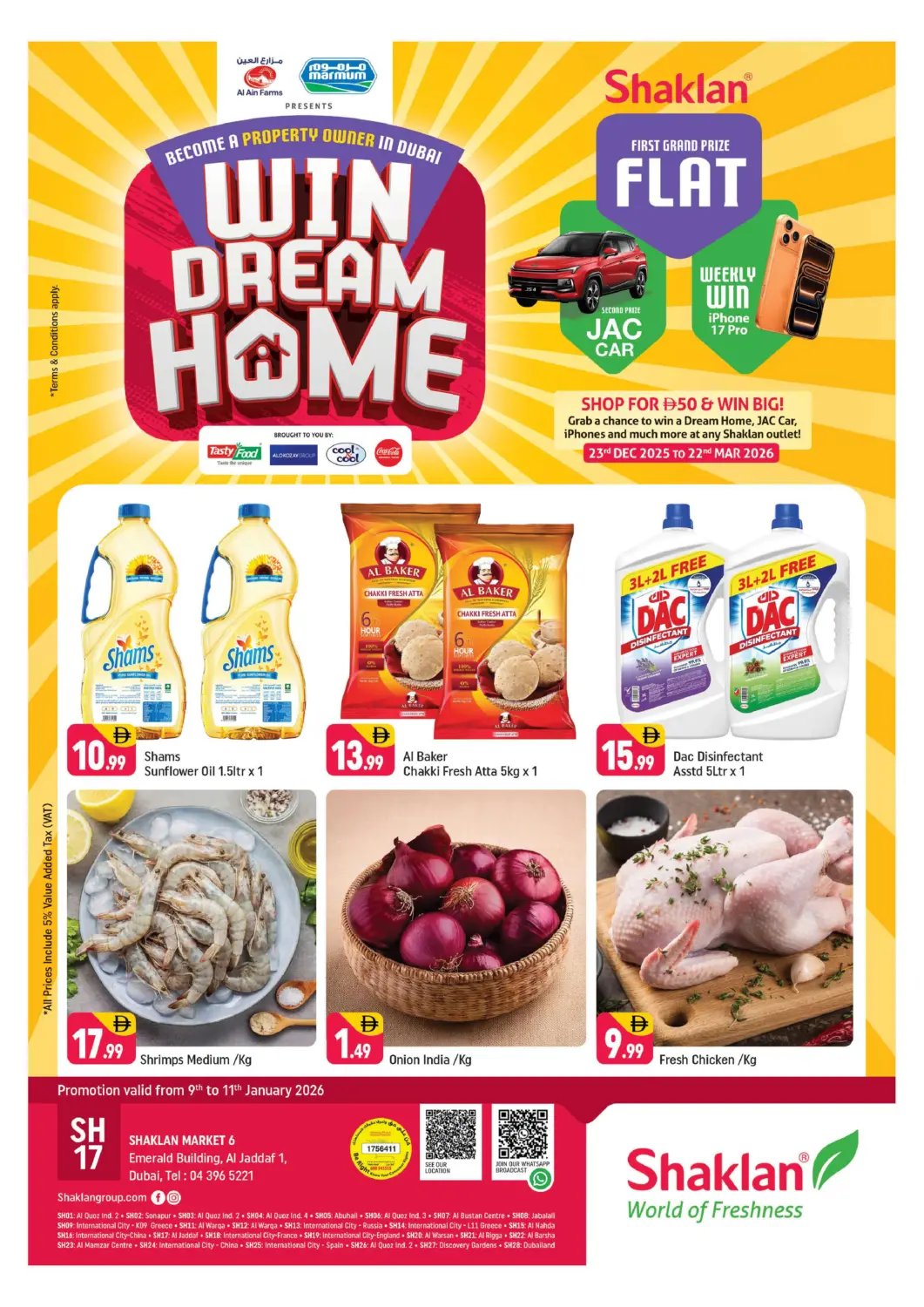 UAE - Dubai Shaklan  offers in D4D Online. Emerald Jadaf 1, Al Jaddaf, Dubai.. . Till 11th January