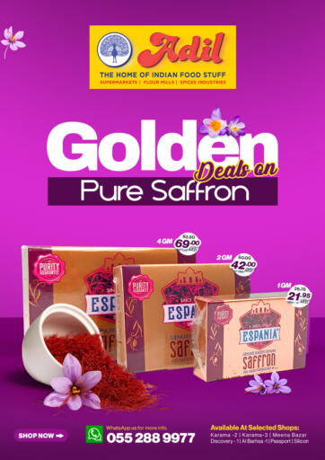 Golden Deals On Pure Saffron