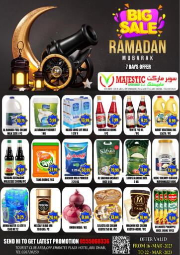 UAE - Abu Dhabi Majestic Supermarket offers in D4D Online. Big Sale. . Till 22nd March
