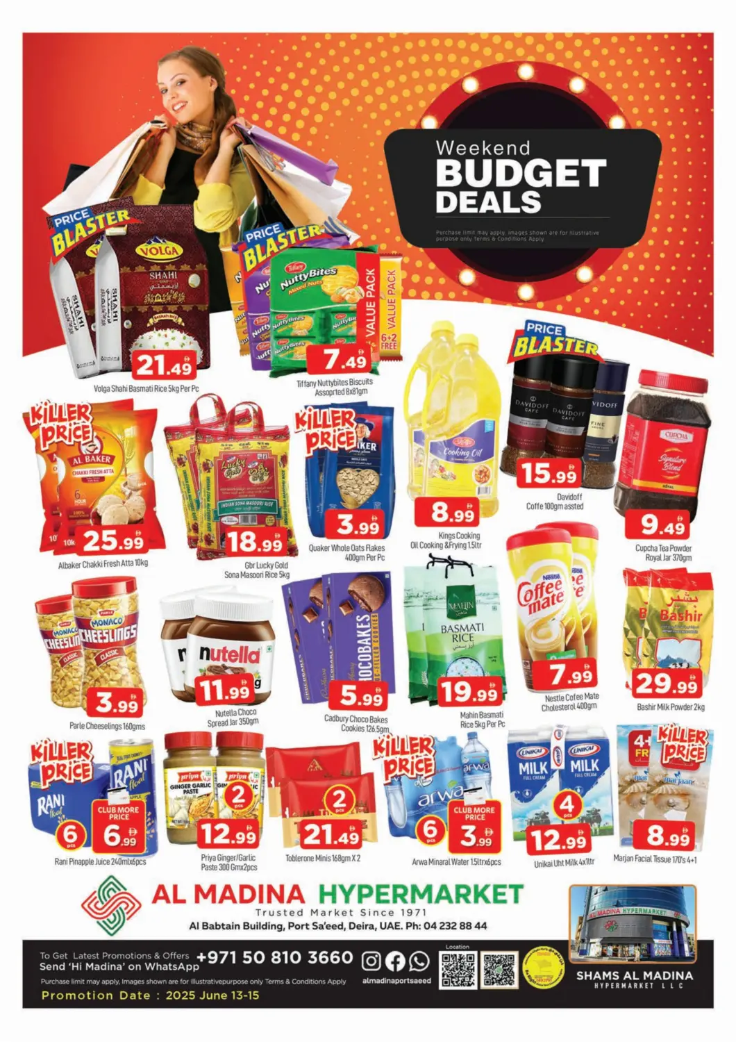UAE - Dubai AL MADINA (Dubai) offers in D4D Online. Port Saeed - Deira. . Till 15th June