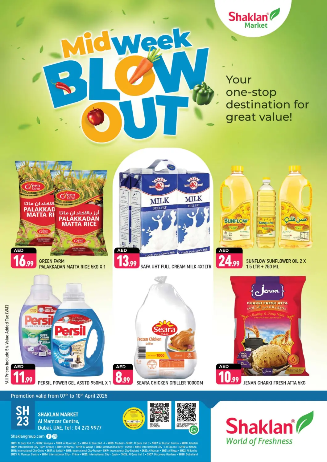 UAE - Dubai Shaklan  offers in D4D Online. Al Mamzar Centre, Dubai. . Till 10th April
