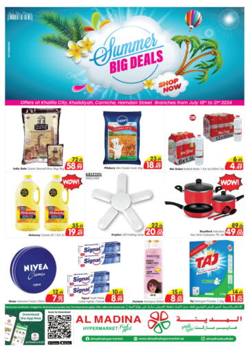 Al Madina Hypermarket Khalifa City, Khalidiya, Corniche, Hamdan Street ...