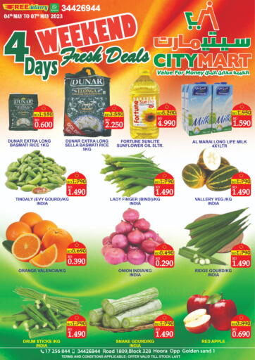 Bahrain CITY MART offers in D4D Online. Fresh Deals. . Till 7th May