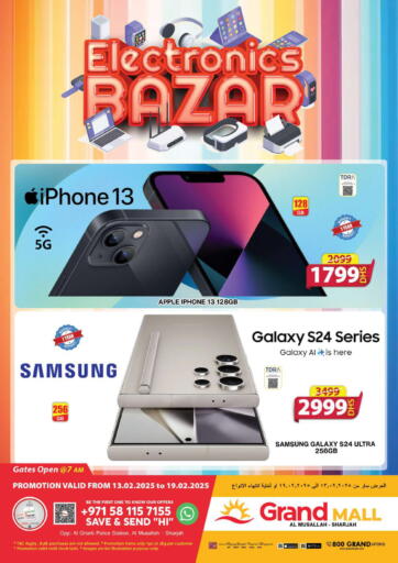 UAE - Sharjah / Ajman Grand Hyper Market offers in D4D Online. Al Musallah, Sharjah. . Till 19th February