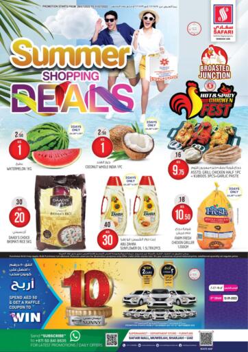 UAE - Sharjah / Ajman Safari Hypermarket  offers in D4D Online. Summer Shopping Deals. . Till 31st July