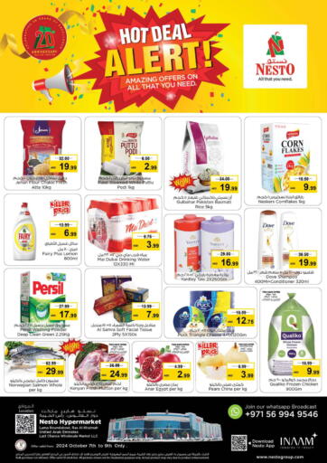 UAE - Dubai Nesto Hypermarket offers in D4D Online. Lamp Roundabout, Ras Al Khaima - RAK. . TIll 9th October