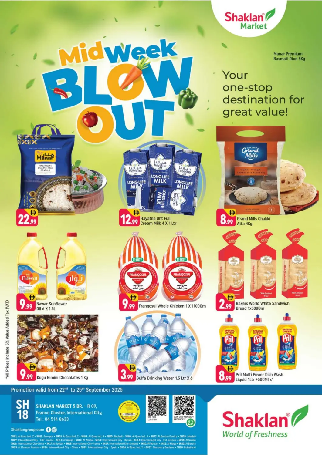 UAE - Dubai Shaklan  offers in D4D Online. R-09, France Cluster, IC, Dubai. . Till 25th September