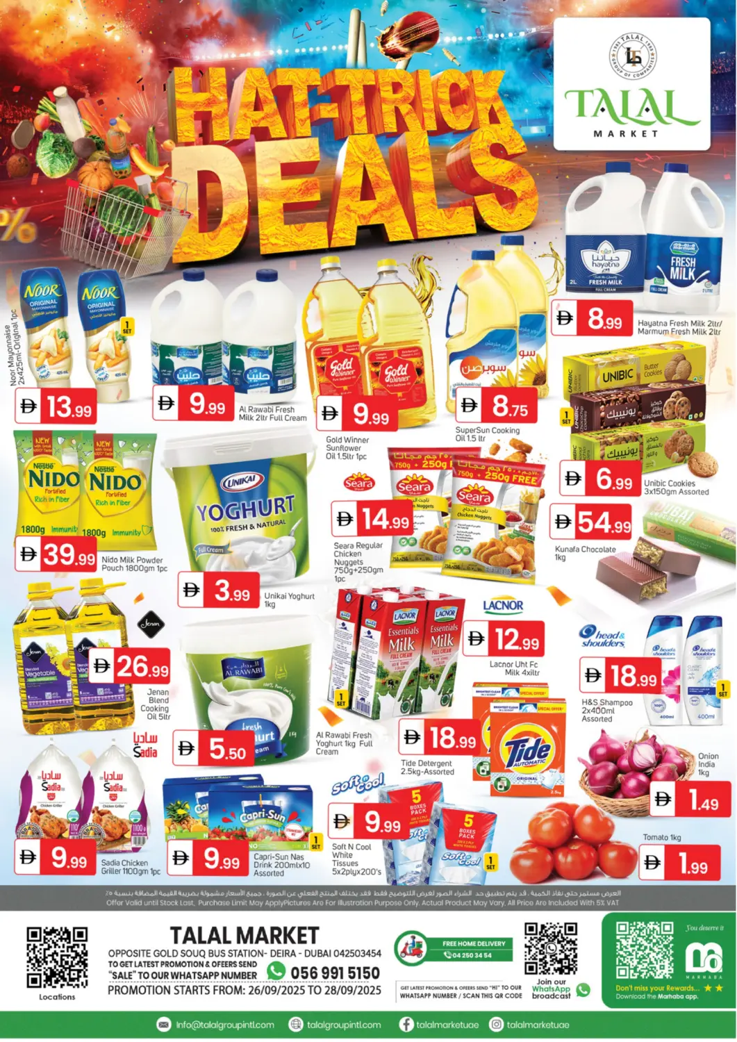 UAE - Dubai TALAL MARKET offers in D4D Online. Gold Souq- Deira- Dubai. . Till 28th September