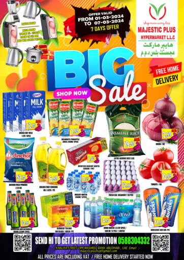 UAE - Abu Dhabi Majestic Plus Hypermarket offers in D4D Online. Big Sale. . Till 7th March