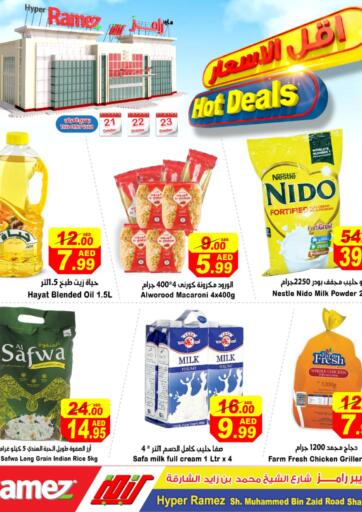 UAE - Sharjah / Ajman Aswaq Ramez offers in D4D Online. Hot Deals. . Till 23rd October