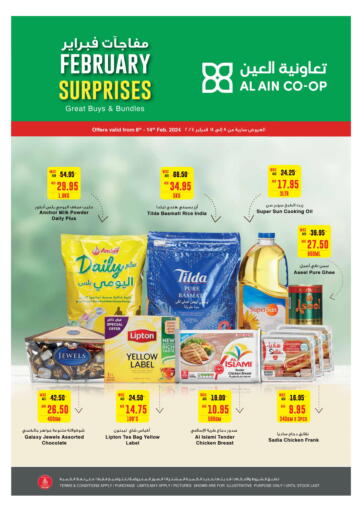 UAE - Abu Dhabi Al-Ain Co-op Society offers in D4D Online. February Surprices. . Till 14th February