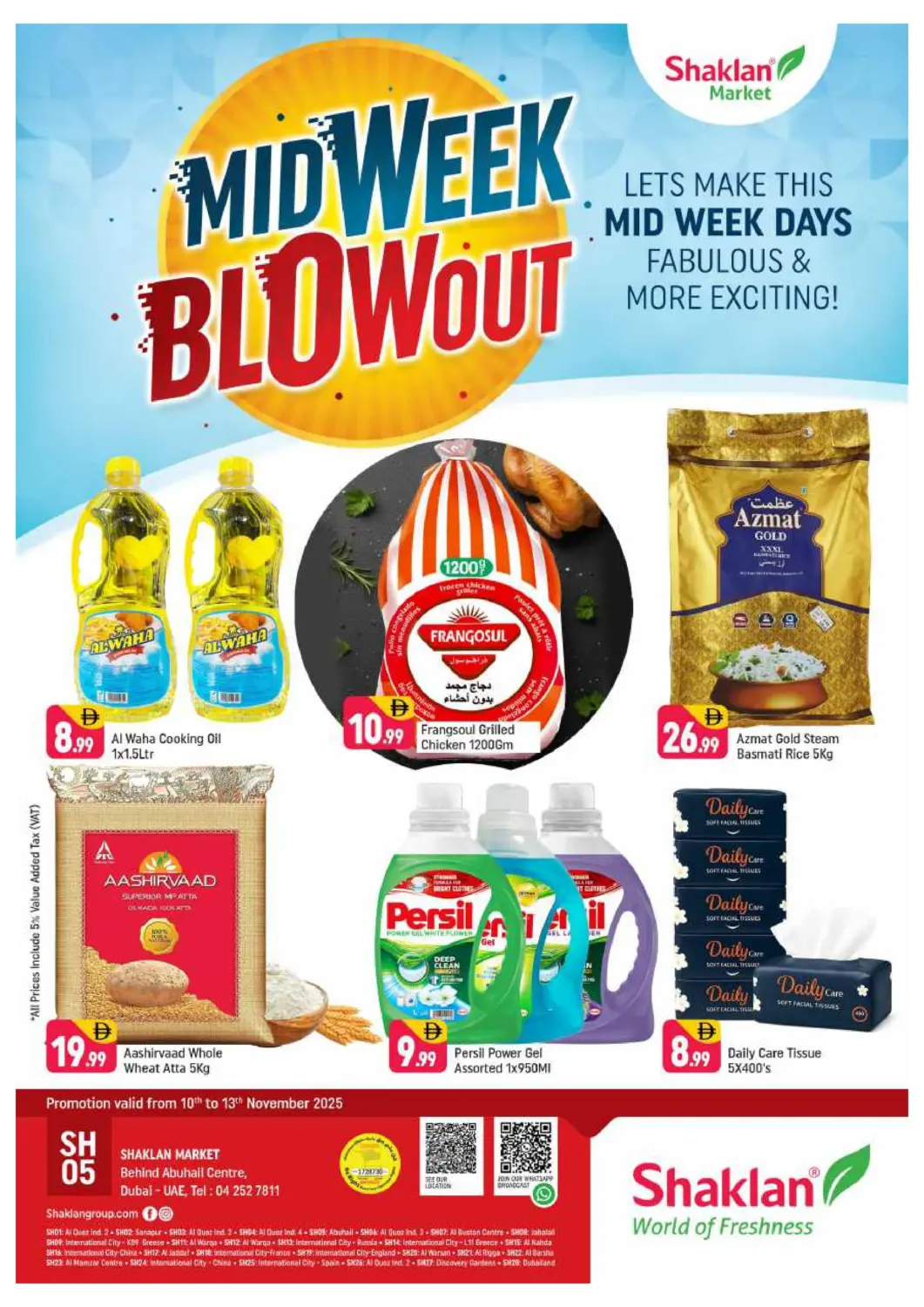 UAE - Dubai Shaklan  offers in D4D Online. Behind Abuhail Centre, Dubai. . Till 13th November