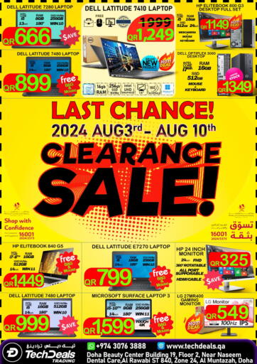 Qatar - Al Daayen Tech Deals Trading offers in D4D Online. Clearance Sale!. . Till 10th August