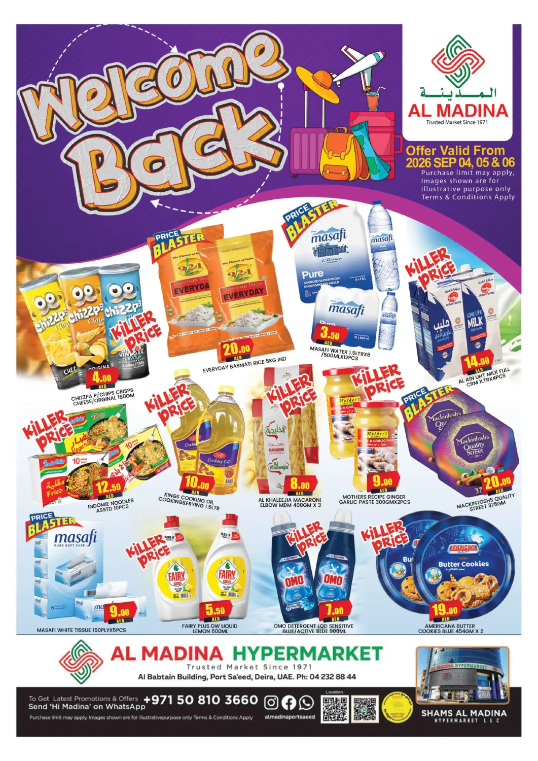 UAE - Dubai AL MADINA (Dubai) offers in D4D Online. Al Babatin Building  -Deira. . Till 6th September