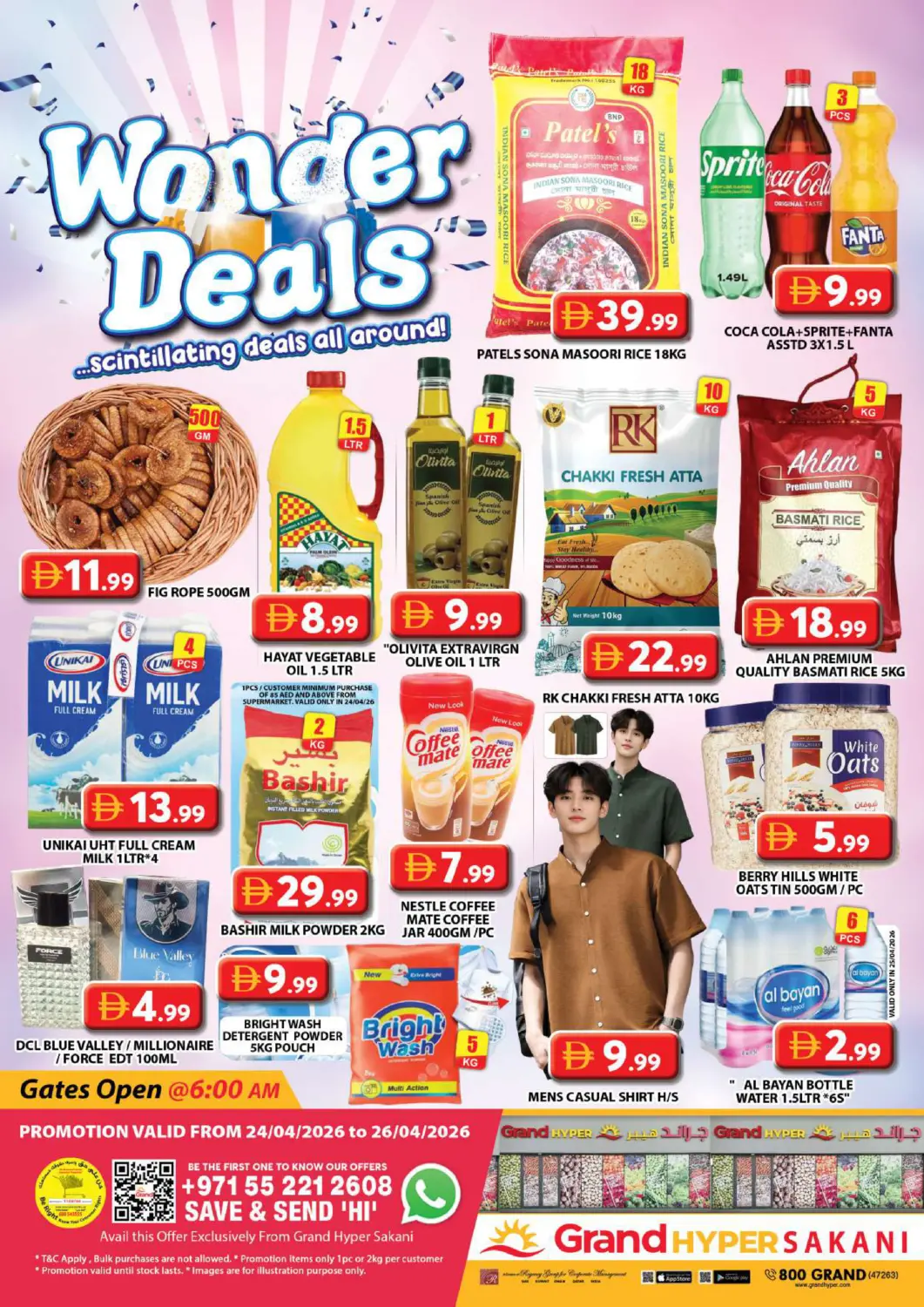 UAE - Dubai Grand Hyper Market offers in D4D Online. Sakani-Dubai. . Till 26th April
