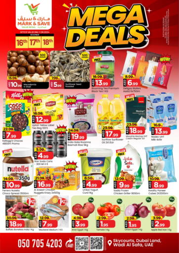 UAE - Dubai Mark & Save Value Retail offers in D4D Online. Wadi Al Safa 5, Dubai. . Till 18th December