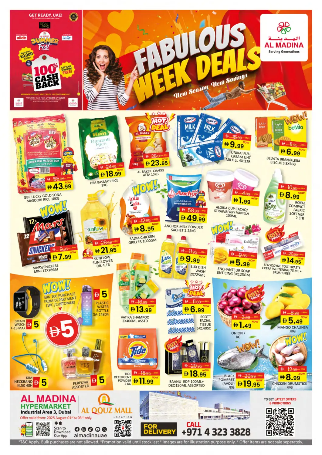 UAE - Dubai Al Madina  offers in D4D Online. Al Quoz Mall Ind Area 3, Dubai. . Till 3rd August
