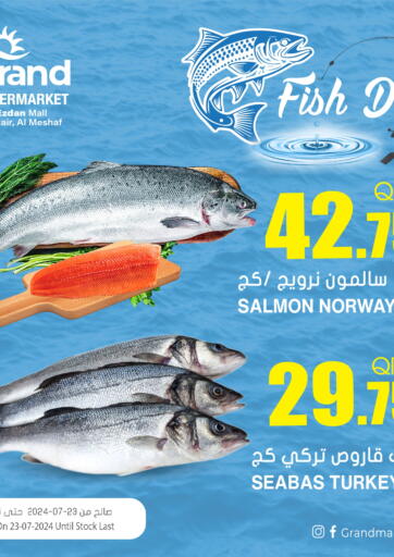 Qatar - Doha Grand Hypermarket offers in D4D Online. Fish Deal. . Only On 23rd July