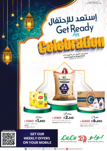 Kuwait Lulu Hypermarket  offers in D4D Online. Get Ready For Celebration. . Till 18th April