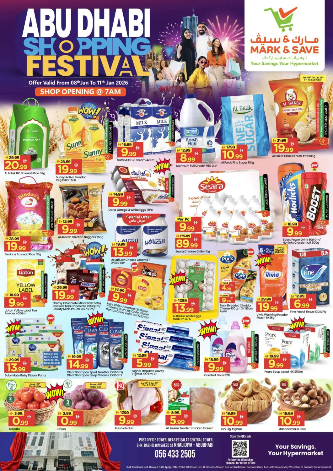 UAE - Abu Dhabi Mark & Save offers in D4D Online. Khalidiya - Abudhabi. . Till 11th January