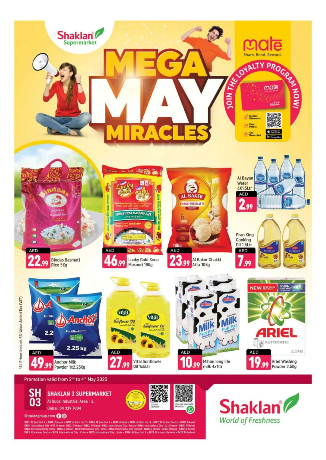 UAE - Dubai Shaklan  offers in D4D Online. Street No. 12, Al Quoz - Ind 2, Dubai.. . Till 4th May