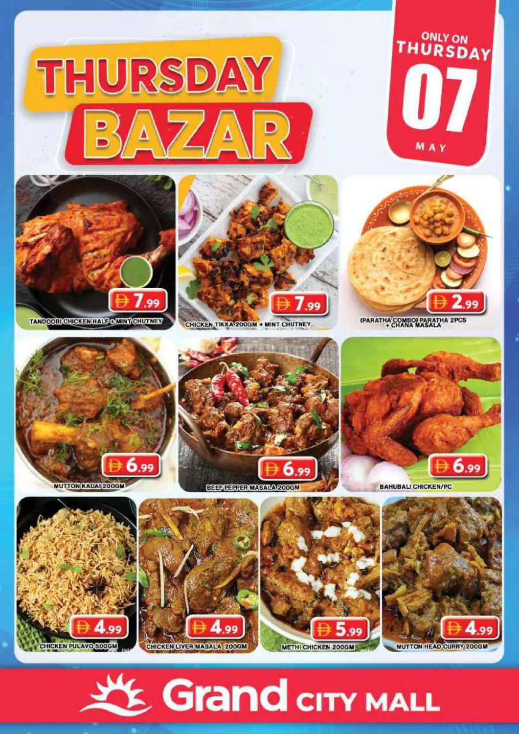 UAE - Dubai Grand Hyper Market offers in D4D Online. Grand City Mall,Dubai. . Only On 7th May