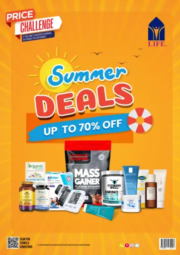 Life Pharmacy - Summer Deals Up To 70% Off in UAE Offers - United Arab Emirates Summer Deals Up To 70% Off