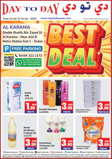 UAE - Dubai Day to Day Department Store offers in D4D Online. Al Karama - Best Deal. . Till 31st January