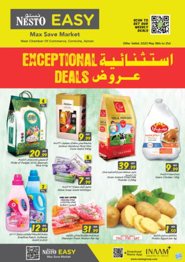 UAE - Ras al Khaimah Nesto Hypermarket offers in D4D Online. Corniche, Ajman. . Till 21st May