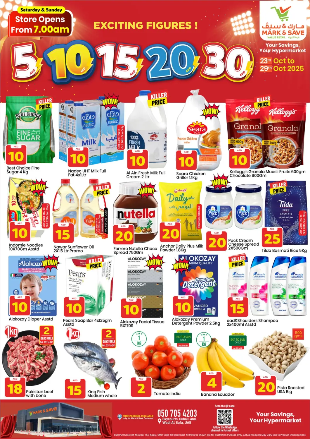 UAE - Dubai Mark & Save offers in D4D Online. Skycourts, Wadi Al Safa, Dubai. . Till 29th October