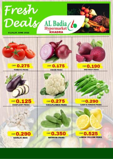 Oman - Salalah AL Badia Hypermarket offers in D4D Online. Fresh Deals. . Till 25th June