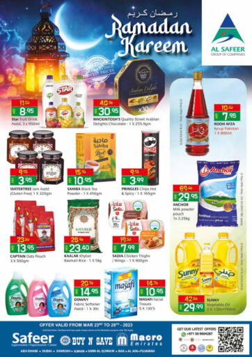 UAE - Abu Dhabi Safeer Hyper Markets offers in D4D Online. Ramadan Kareem. . Till 29th March