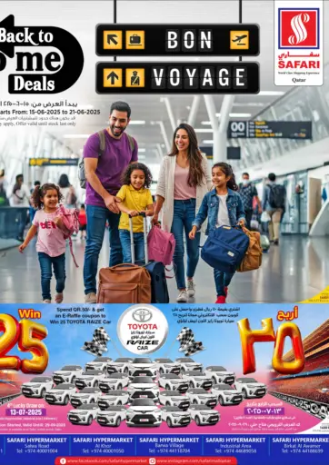 Safari Hypermarket - Bon Voyage in Qatar Offers - Qatar Bon Voyage