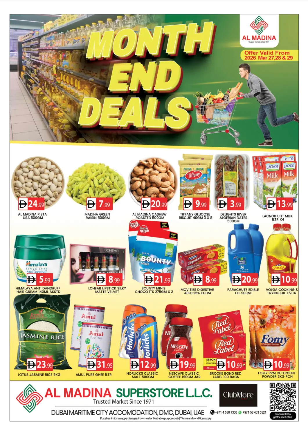 UAE - Dubai AL MADINA (Dubai) offers in D4D Online. Dubai Maritime City. . Till 29th April