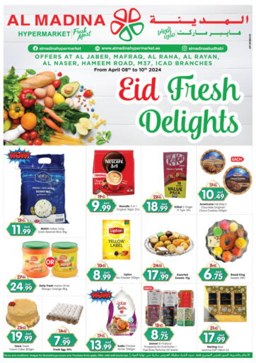 UAE - Abu Dhabi Al Madina Hypermarket offers in D4D Online. Al Jaber, Mafraq, Al Raha, Al Rayan, Al Naser, M37,Hameem, ICAD. . Till 10th April