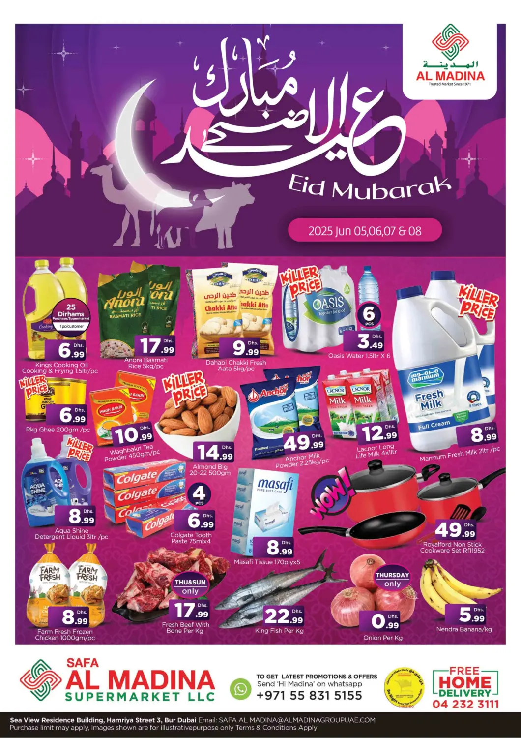 UAE - Dubai AL MADINA (Dubai) offers in D4D Online. Safa Al Madina - Burdubai. . Till 8th June