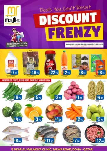 Majlis Hypermarket - Discount Frenzy in Qatar Offers - Qatar Discount Frenzy