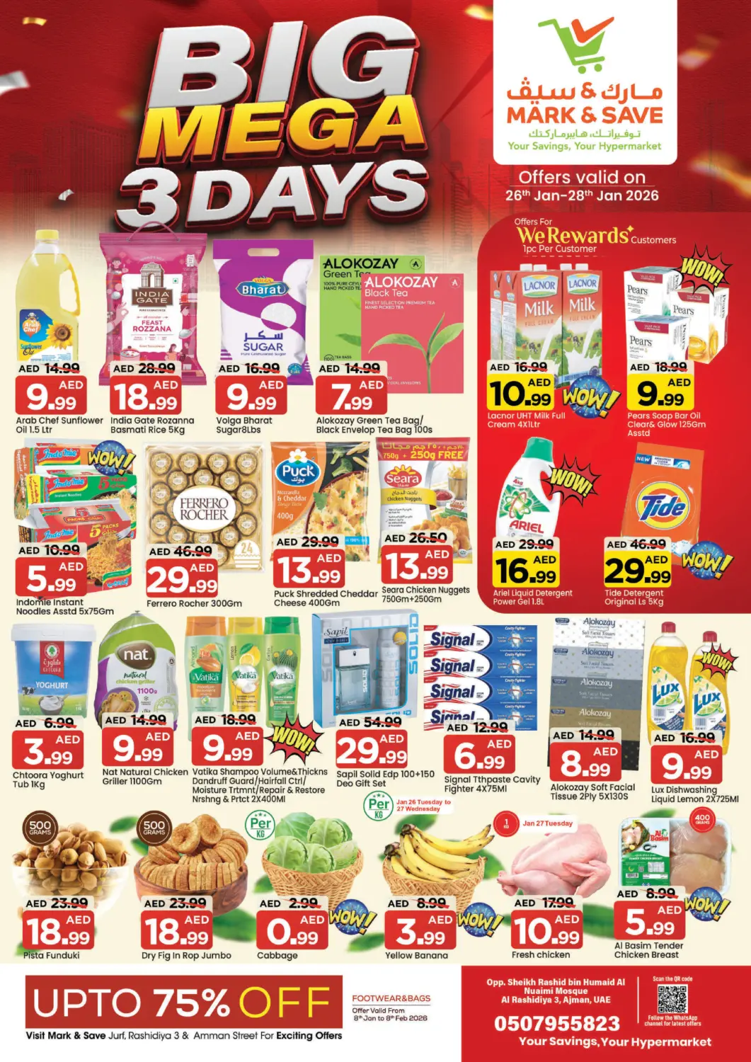 UAE - Sharjah / Ajman Mark & Save offers in D4D Online. Al Rashidiya 3- Ajman. . Till 28th January