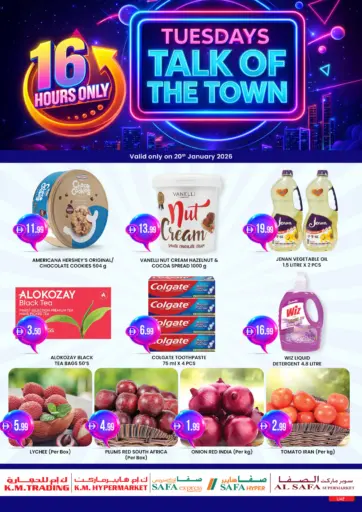 Tuesday's Talk Of The Town