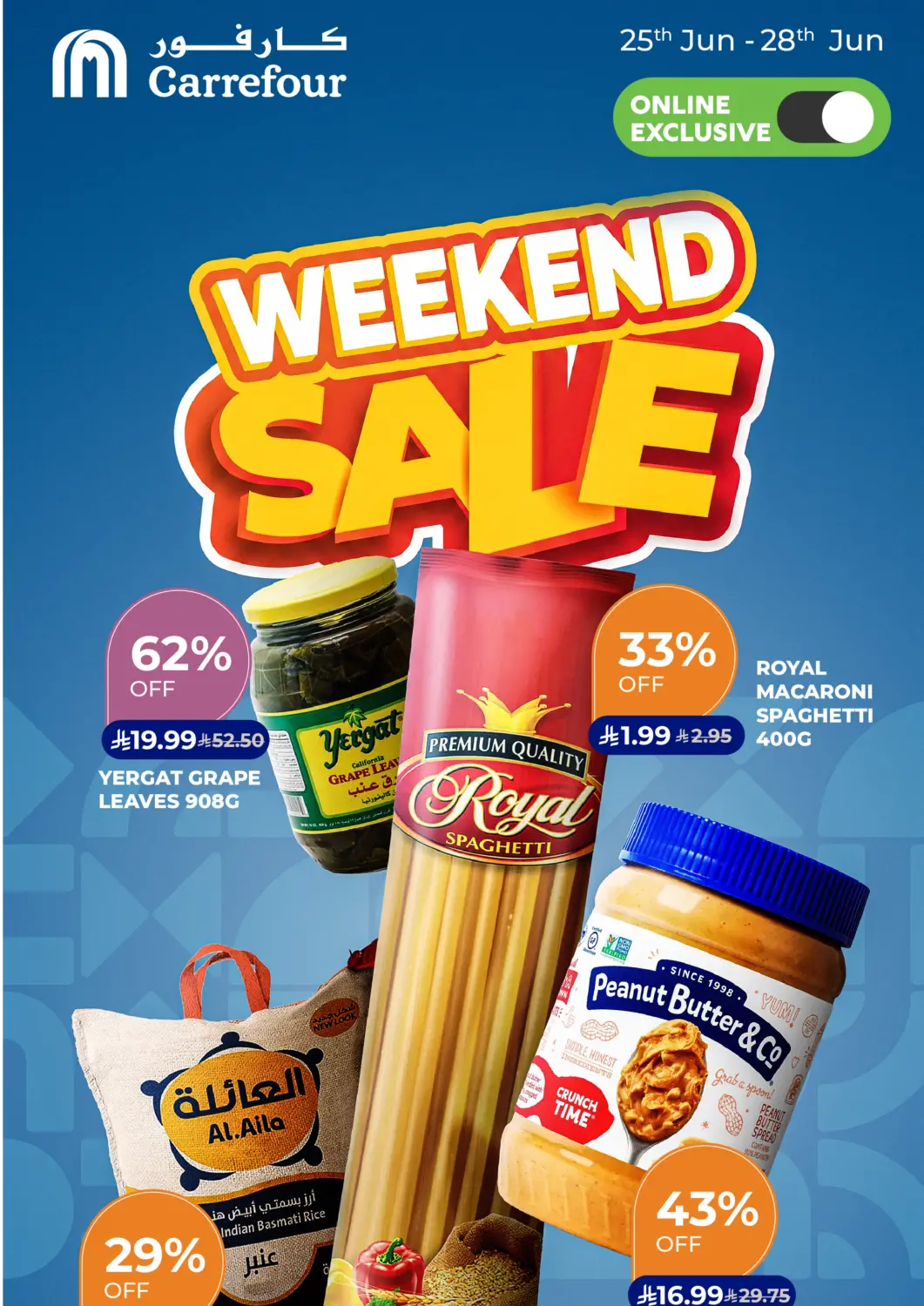 KSA, Saudi Arabia, Saudi - Medina Carrefour offers in D4D Online. Weekend Sale - Online Exclusive. . Till 28th June